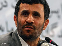 Mahmud Ahmadinedschad; Foto: AP 