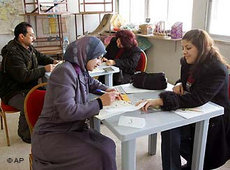 Frauen in Jordanien; Foto: AP