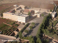 Blick auf das Kloster Mar Gabriel; Foto: www.margabriel.org