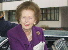Margret Thatcher; Foto: AP