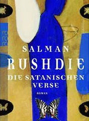Die satanischen Verse von Salman Rushdie; Buchcover