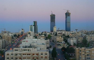 Stadtansicht von Amman; Foto: Creative Commons