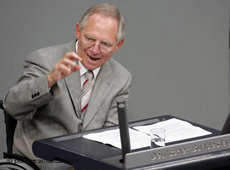 Bundesinnenminister Wolfgang Schäuble; Foto: AP
