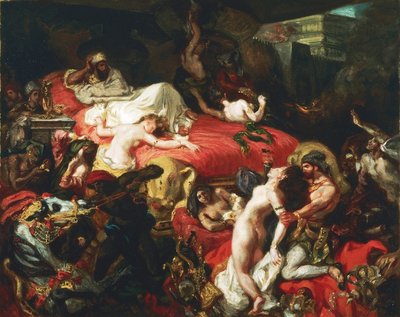 Eugène Delacroix - Der Tod des Sardanapal (1844); Foto: The Henry P. McIlhenny Collection in memory of Frances P. McIlhenny; Philadelphia Museum of Art .