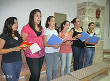 Mitglieder des Jugendchors der Musikschule Magnifikat; Foto: DW