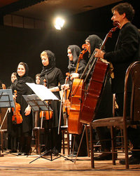 Orchester aus Teheran; Foto: Morgenland Festival