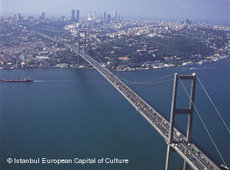 Bosporus-Brücke in Istanbul; Foto: DW