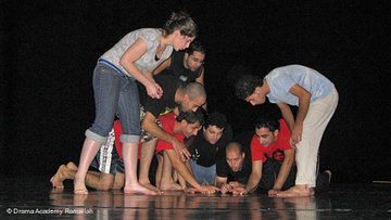 Studenten der Drama Academy bei einerProbe; Foto: &amp;copy Drama Academy
