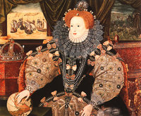 Elizabeth I., das Armada-Portrait, Woburn Abbey (George Gower, ca. 1588)
