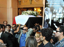 Chahines Beerdigung; Foto: AP