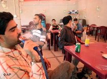 Café in Bagdad; Foto: AP