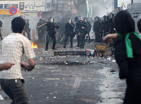 جانب من مظاهرات طهران، الصورة: أ.ب