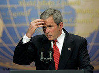 الرئيس الأمريكي جورج بوش، الصورة: أ ب