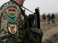 جندي ألماني في كابول، الصورة: أ ب