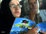 إمرأة أفغانية تشترك في ندوة عن الانتخابات الأفغانية، الصورة: أ ب