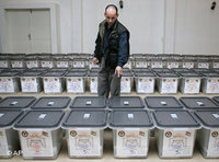 صناديق اقتراع في الأردن، الصورة: أ.ب 