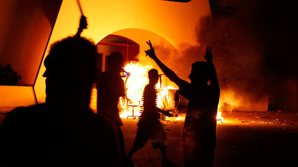 مهاجمة القنصلية الأمريكية في بنغازي رويتر