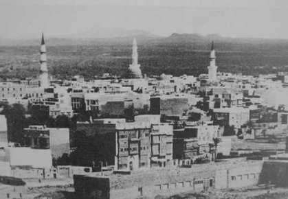صورة قديمة للمدينة المنورة، الصورة ويكيبيديا