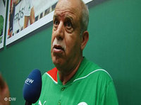مدرب المنتخب الجزائري رابح سعدان، الصورة: دويتشه فيله
