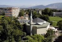 أحد المساجد في سويسرا، الصورة: د.ب.ا