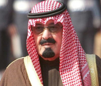 ملك السعودية عبدالله بن عبدالعزيز 
