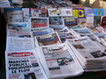 كشك لبيع الصحف في مراكش، الصورة: لاريسا بندر