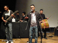 لقطة من حفلة الفرقة في تونس، الصورة سارة ميرش