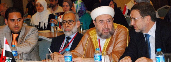 Syrian opposition leaders meet in Istanbul on 16 July 2011 to discuss strategies aimed at ousting President Assad. No agreement was reached on the formation of a transitional government