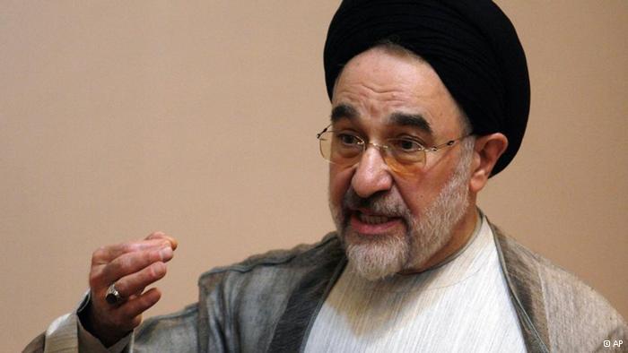 Unterstützung für Mohammad Khatami