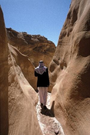 Der sogenannte "Yellow Canyon" am Sinai