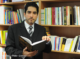 Prof. Mouhanad Khorchide, Lehrstuhl für Islamische Religionspädagogik der Universität Münster; Foto: WWU-Peter Grewer