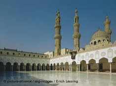 Al-Azhar-Moschee in Kairo; Foto: dpa