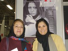 Rakhshan Bani-Etemad with her assistent director (photo: Robert Richter)