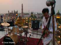 The punk band Taqwacore during a performance (photo: DW/Omar Majeed)