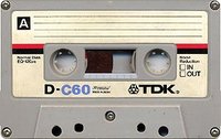 Music cassette (photo: Wikipedia)