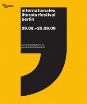 Logo of the 9th international literature festival berlin