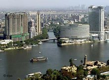 View over Cairo and the Nile (photo: dpa)