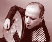The Palestinian oud virtuoso Adel Salameh (photo: www.adaelsalameh.com)