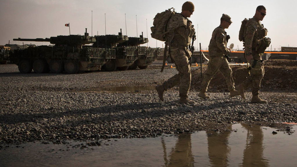US-Truppen in der afghanischen Provinz Kandahar; Foto: Reuters