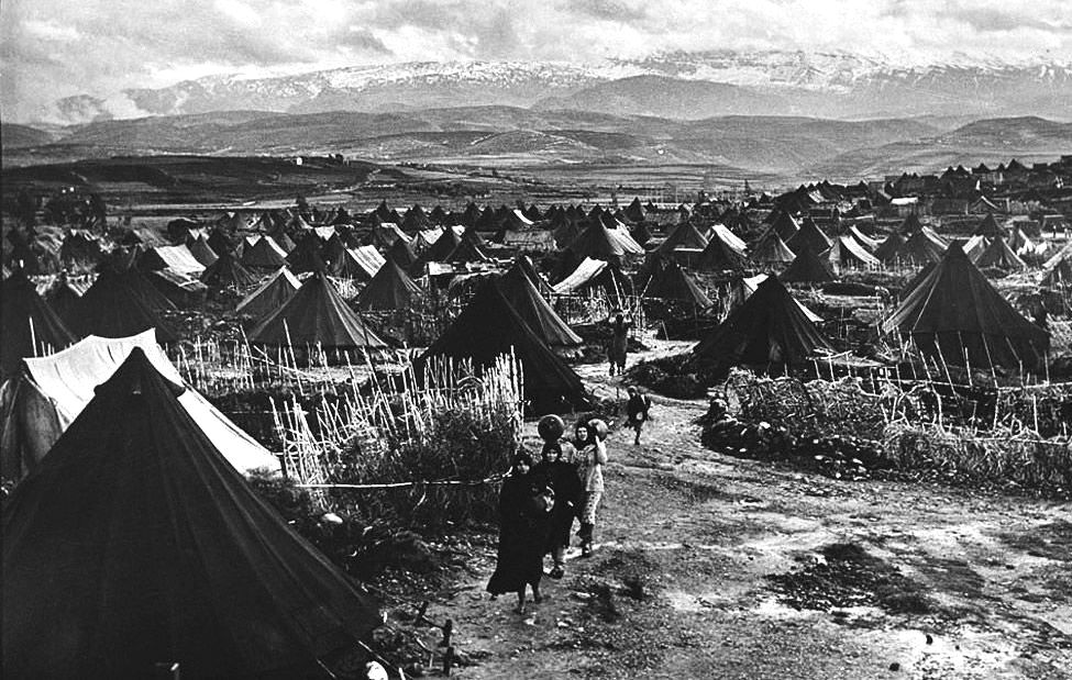 Nahr El-Bared, das erste palästinensische Flüchtlingslager nach dem Krieg von 1948; Foto: UNRWA Archive/S. Madver