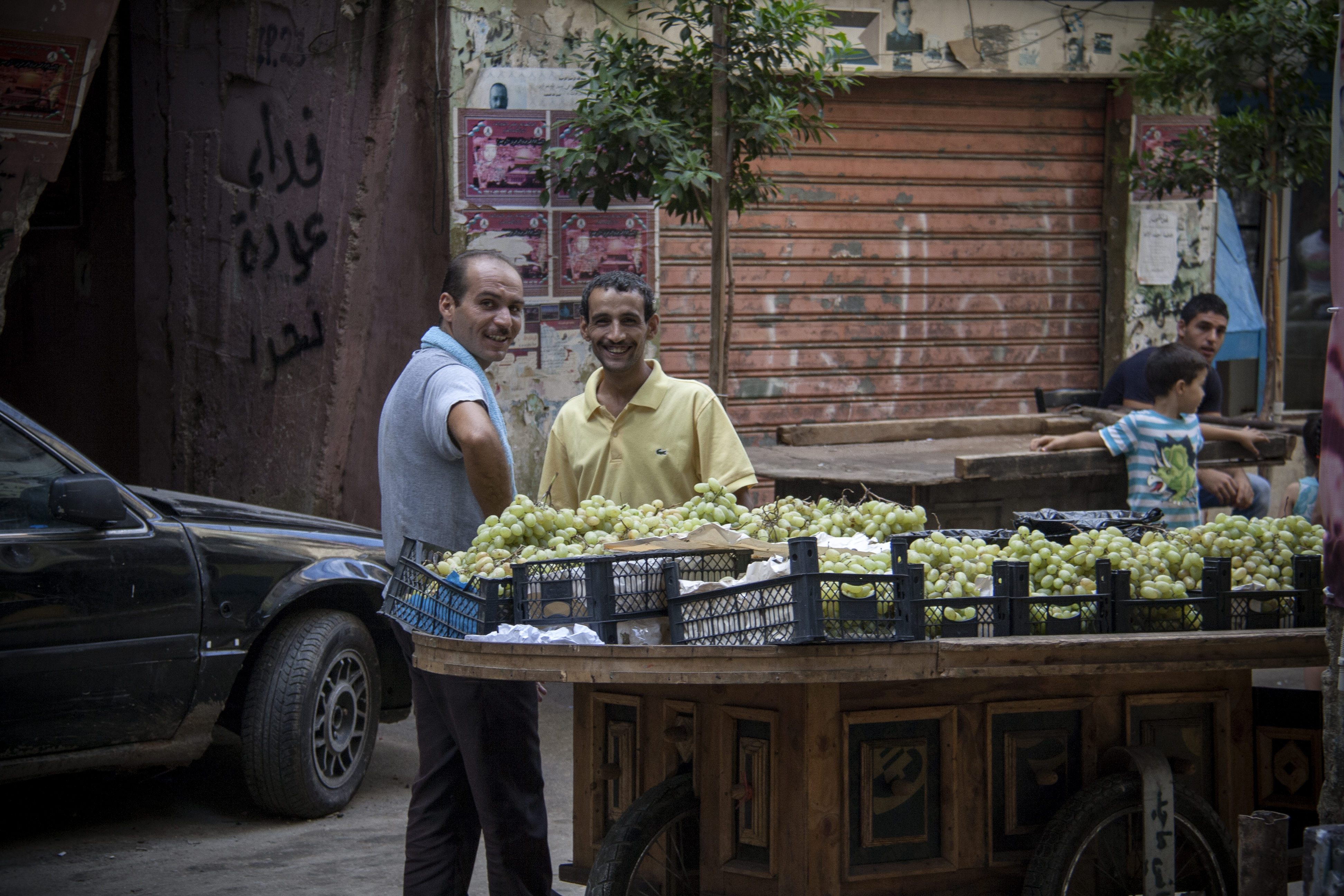 Straßenverkäufer im Flüchtlingslager Schatila; Foto: Mohammad Reza Hassani
