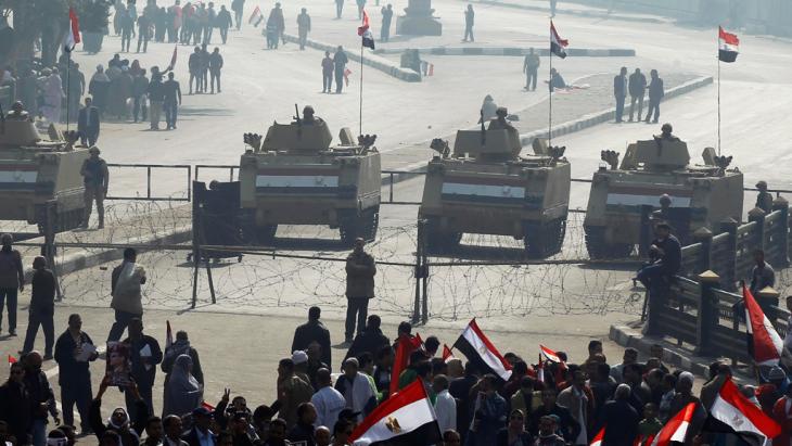 Supporters of General Abdul Fattah al-Sisi demonstrating in Cairo (photo: Reuters)