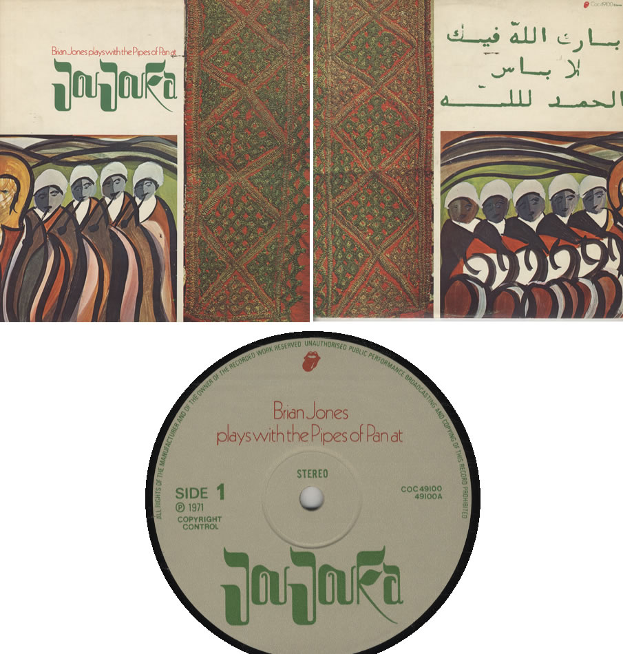 Brian Jones' Joujouka LP-Cover