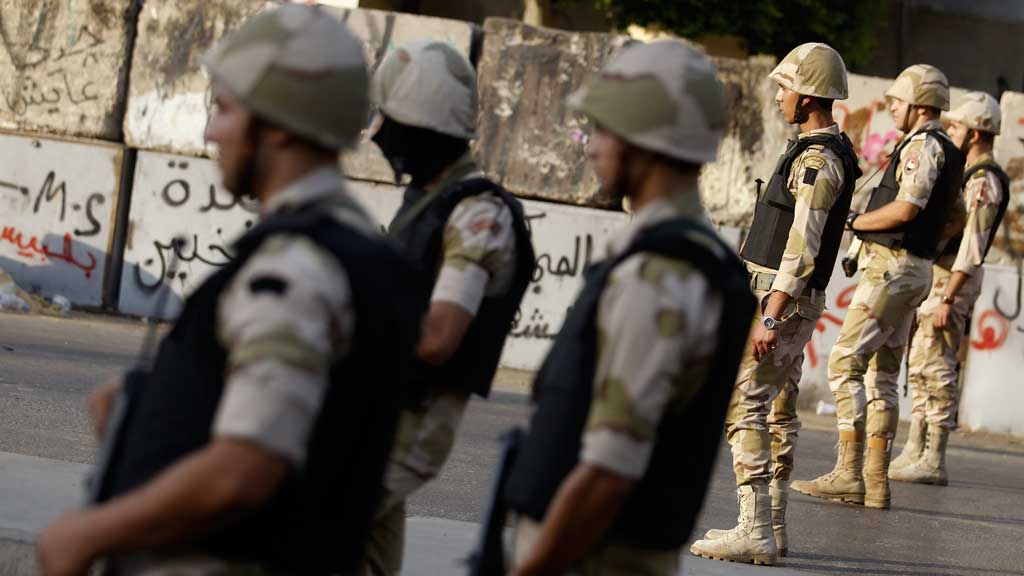 Einheiten der ägyptischen Armee in Kairo; Foto: Reuters