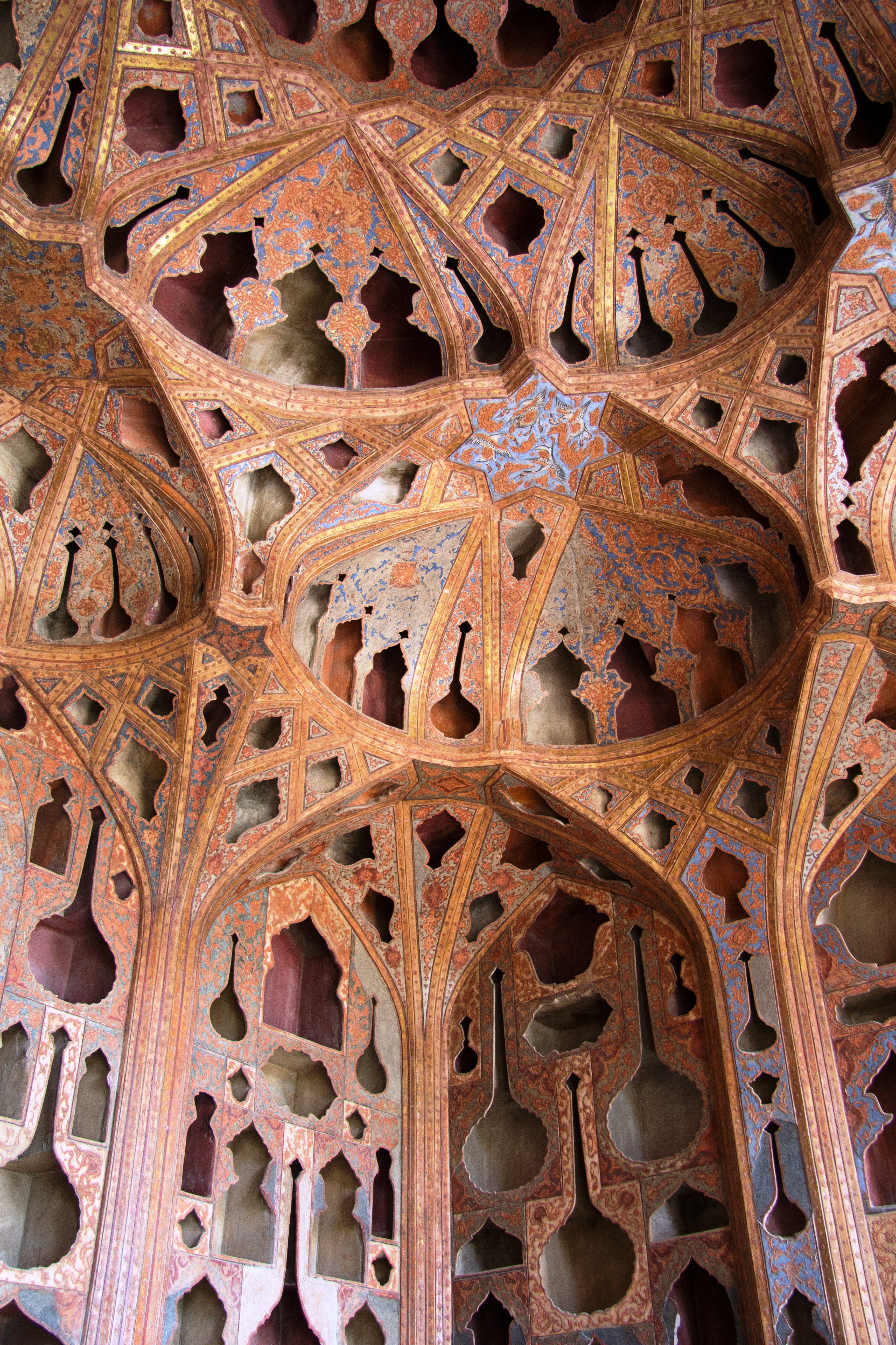 Das Musikzimmer des Ali-Qapu-Palasts; Foto: Shohreh Karimian/Johannes Ziemer