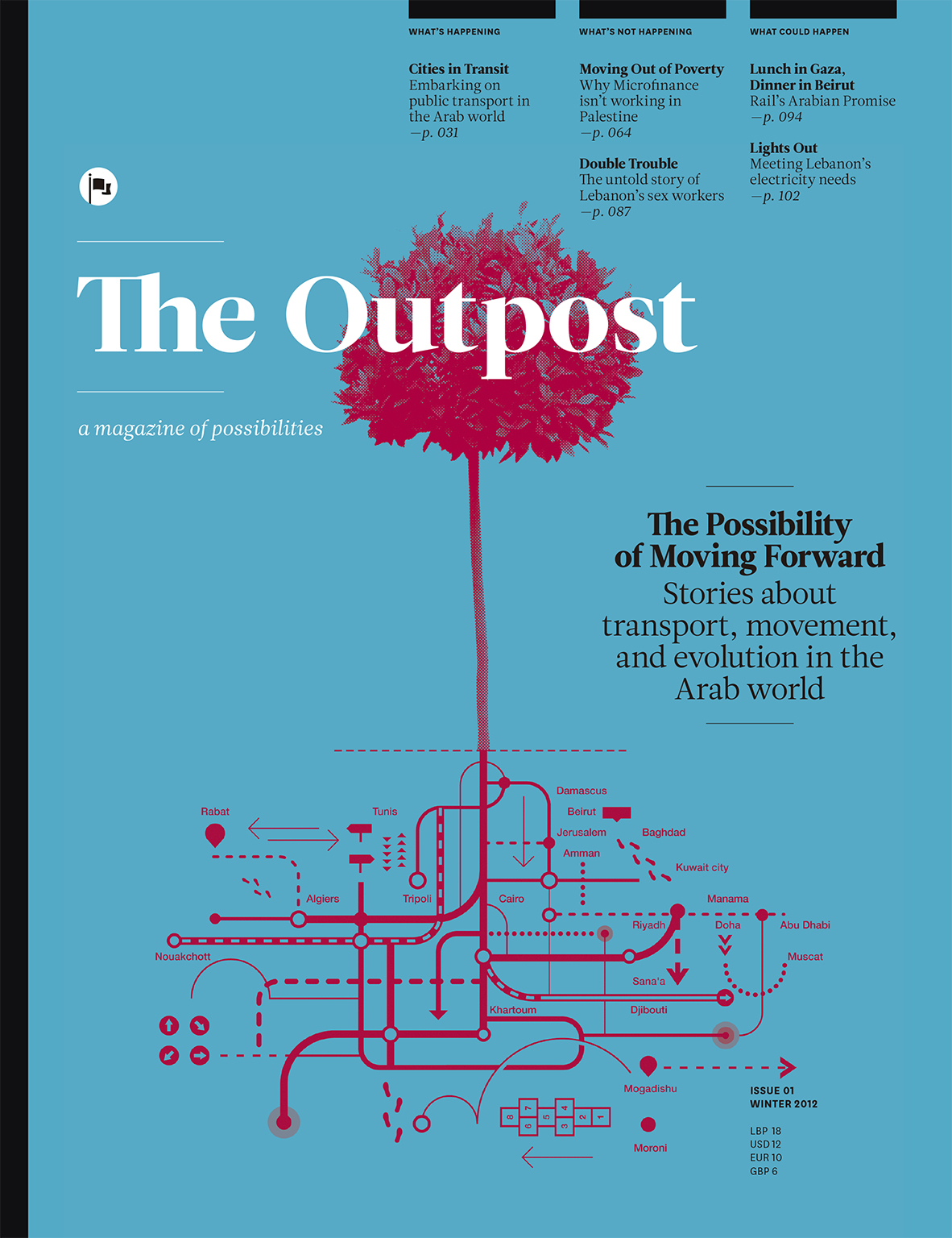 Cover der ersten Ausgabe von "The Outpost"