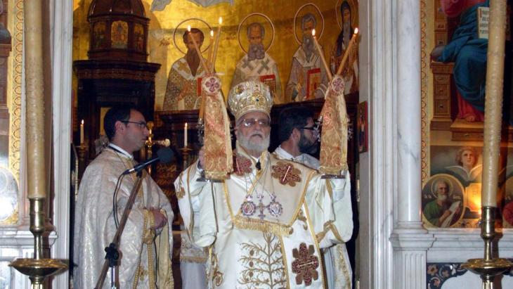 Patriarch Gregorios III Laham of Antioch (photo: SANA)