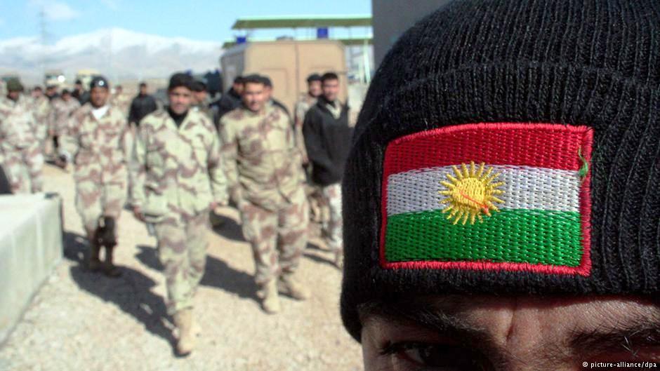 Kurdische Peschmerga-Kämpfer in Kirkuk; Foto: dpa/picture-alliance