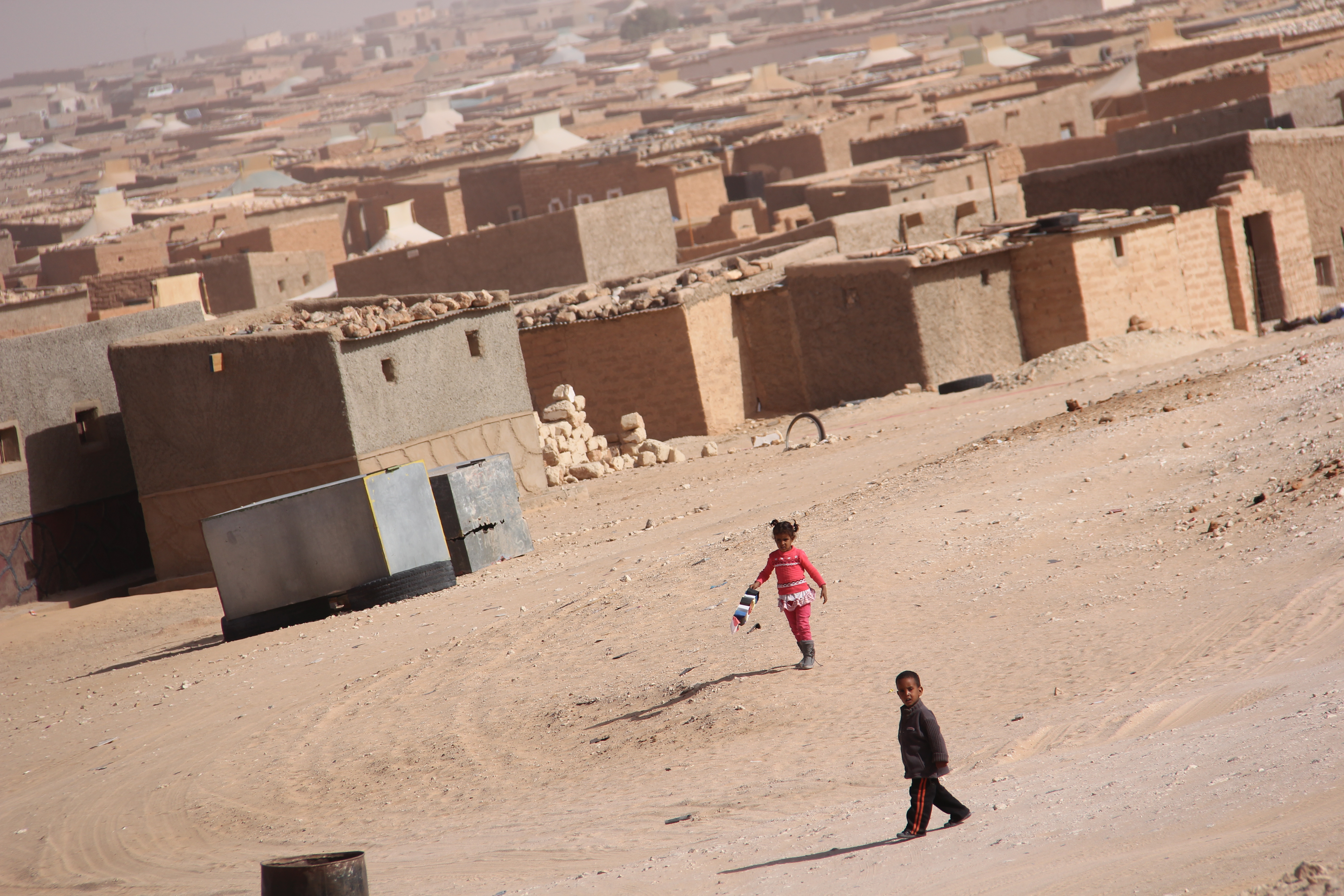 Flüchtlingslager Dakhla bei Tindouf; Foto: UNHCR/D. Alachi