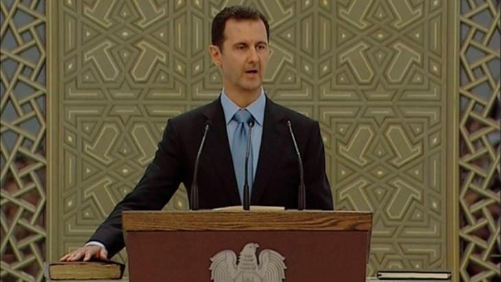 Syrian President Bashar al-Assad (photo: Reuters/Syria TV)